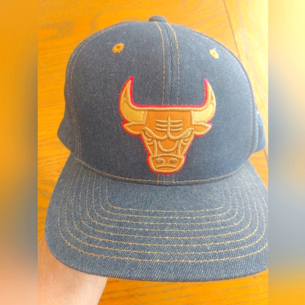 Bullls demin snapback hat